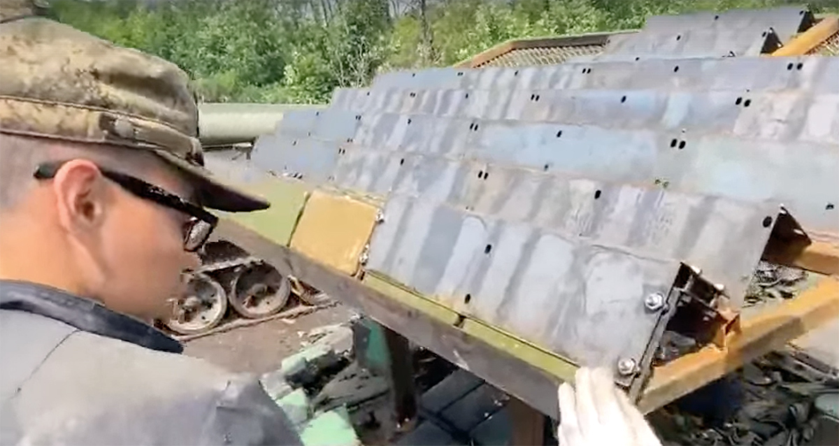 An early version of krisha being constructed by the MTO troops