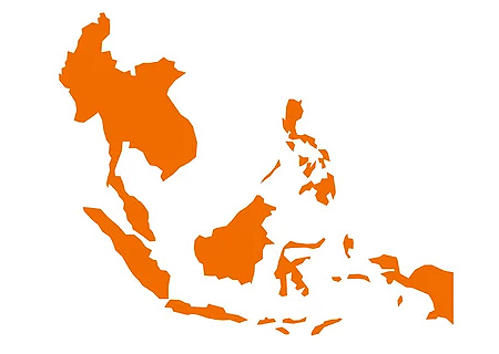 Visual graphic showing map of East Asia as the region with the highest value of BRI projects