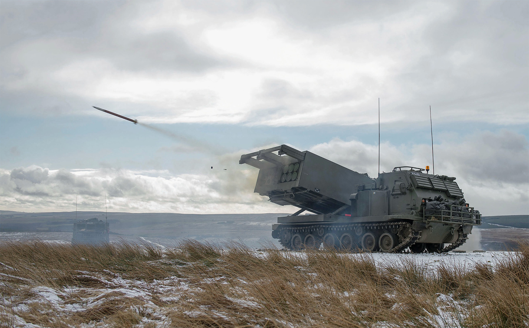 British Army M270 Multiple Launch Rocket System