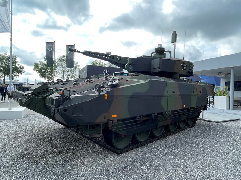 German Bundeswehr showcased a Puma S1 infantry fighting vehicle