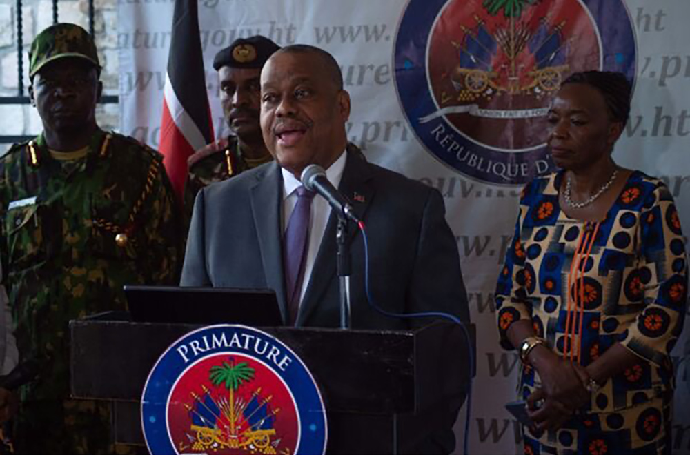 Haitian Prime Minister Garry Conille