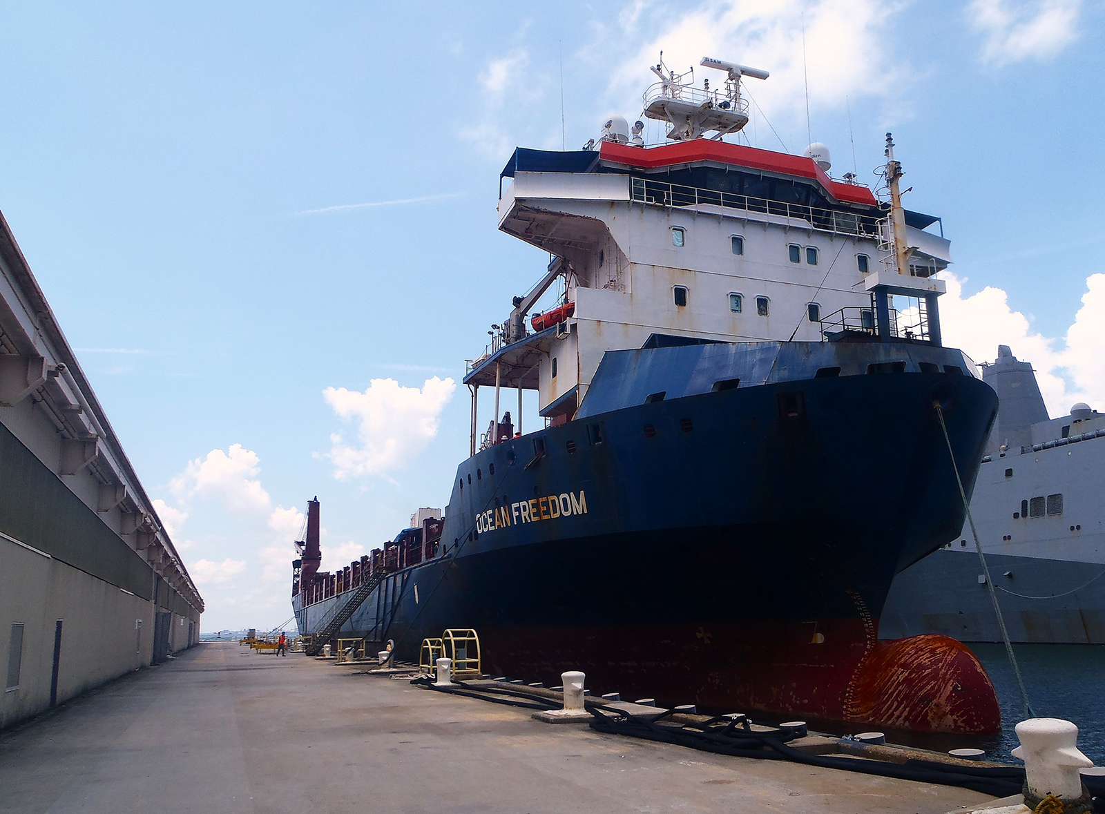Military Sealift Command cargo ship