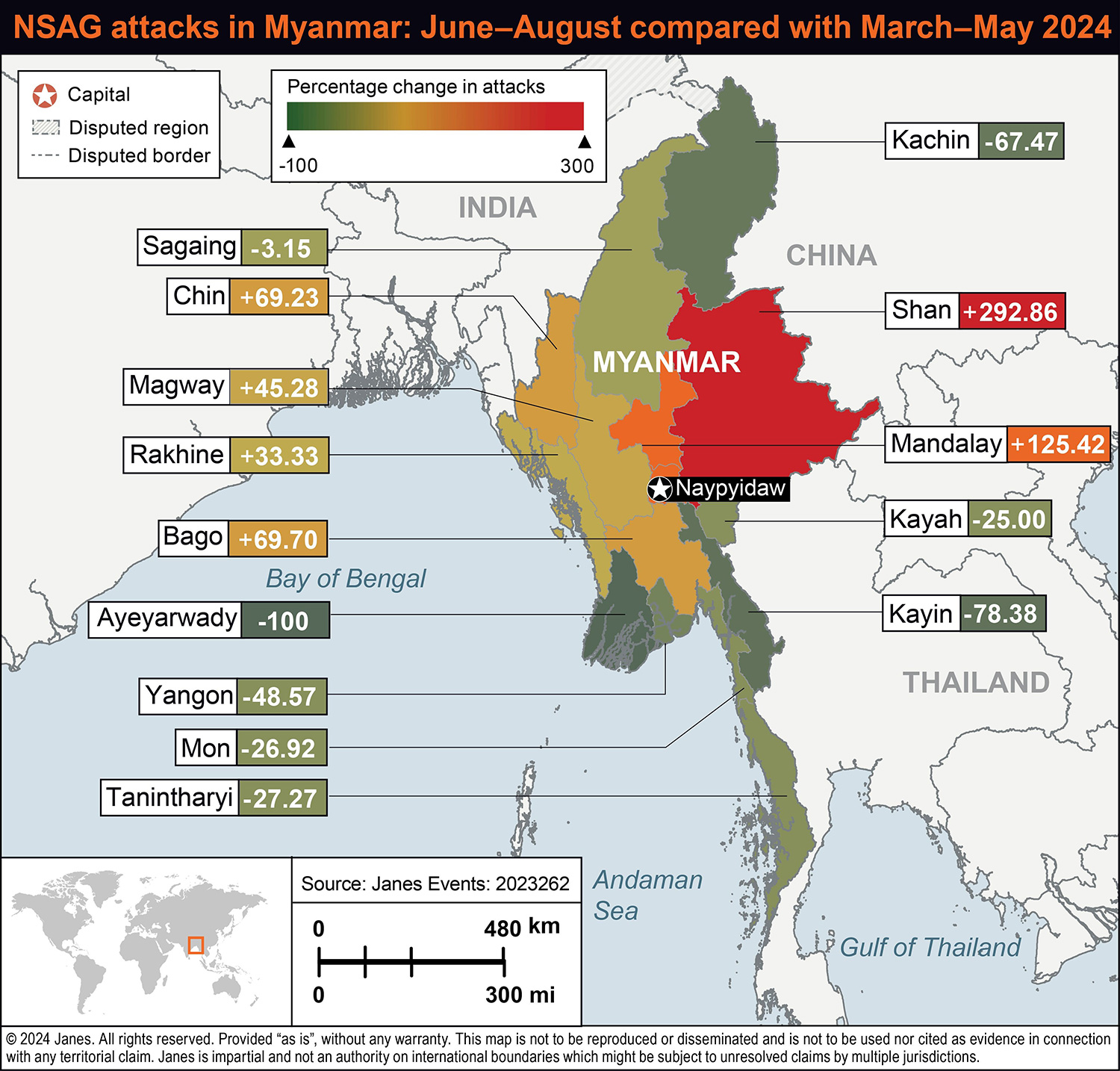 NSAG attacks in Myanmar