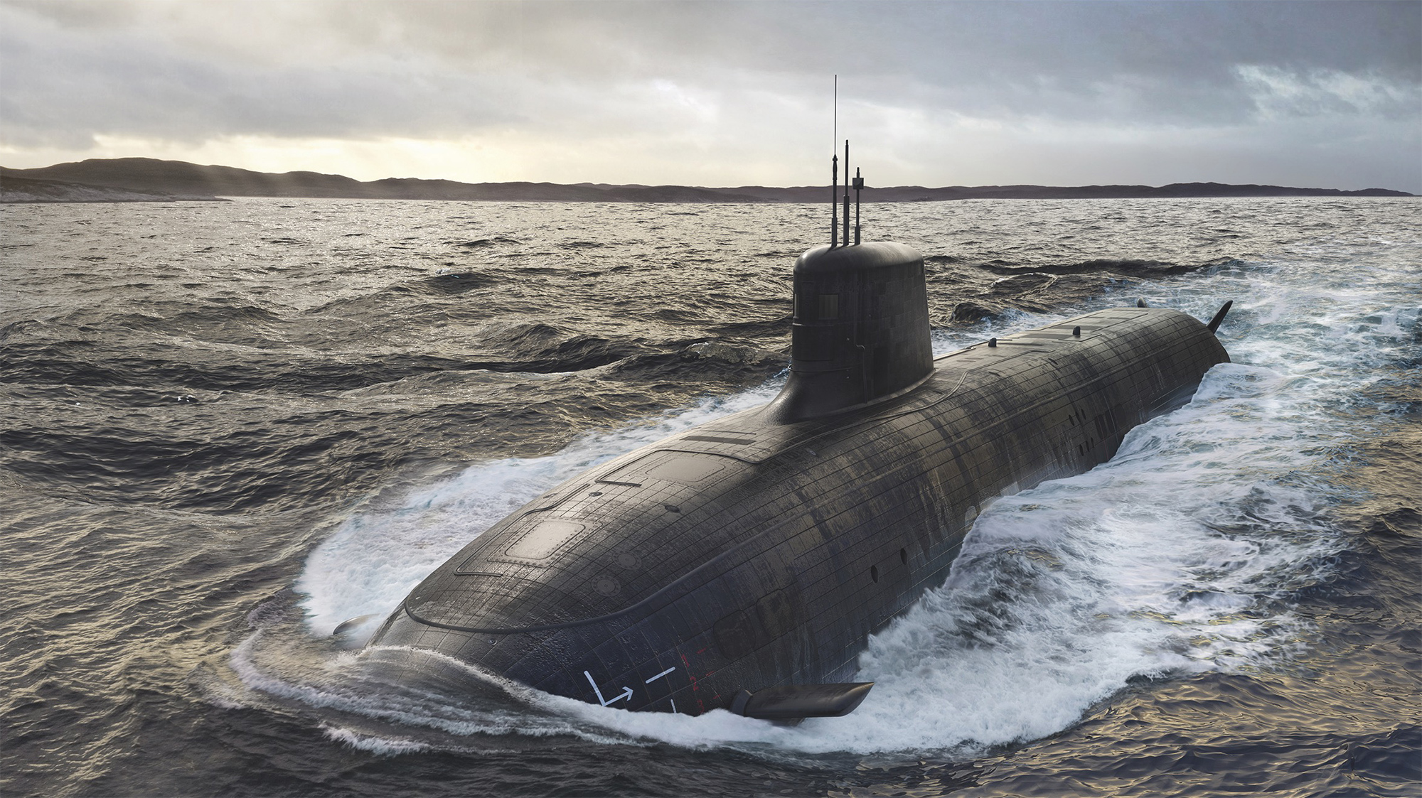 SSN AUKUS submarine