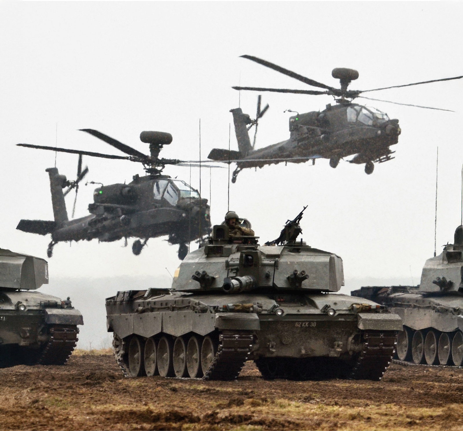 UK - 3rd Division Combined Arms demonstration
