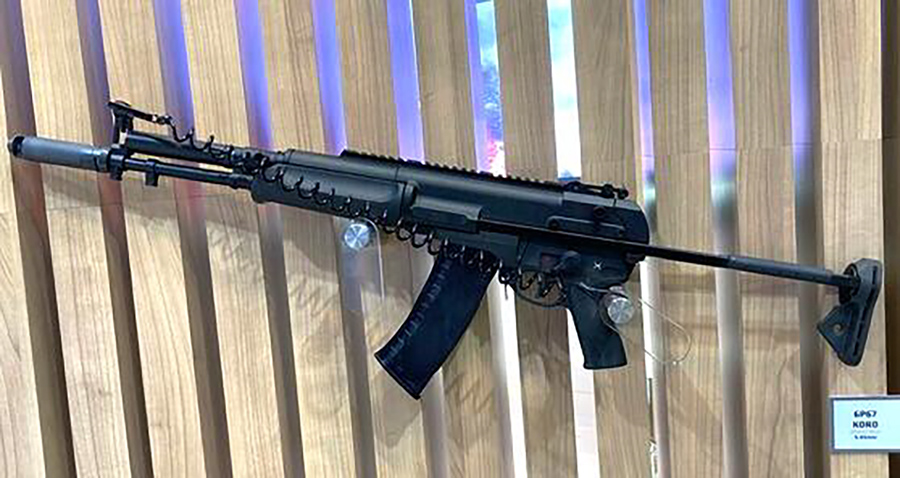 6P67 Counter-Recoil Assault Rifle for Elite Forces