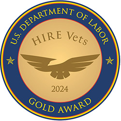 Gold Hire Vets Award