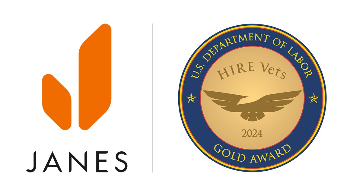 Janes receives 2024 HIRE Vets Medallion Gold Award from US Department of Labor