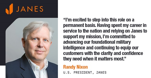 Janes Appoints Randy Nixon as U.S. President