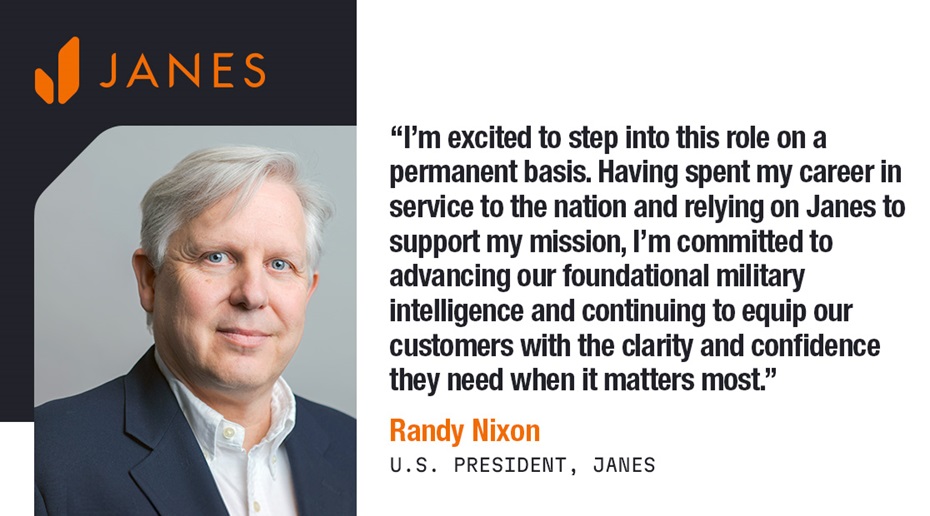 Janes Appoints Randy Nixon as U.S. President