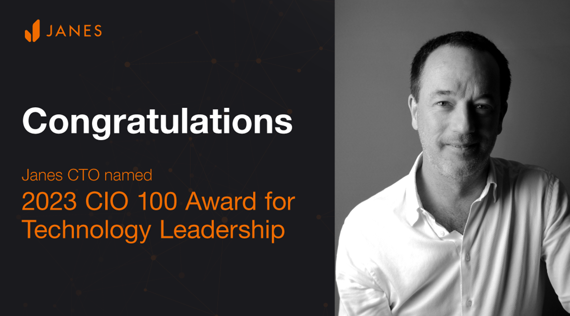 Janes Chief Technology Officer Phil Smith recognised as CIO 100 winner for the second year in a row