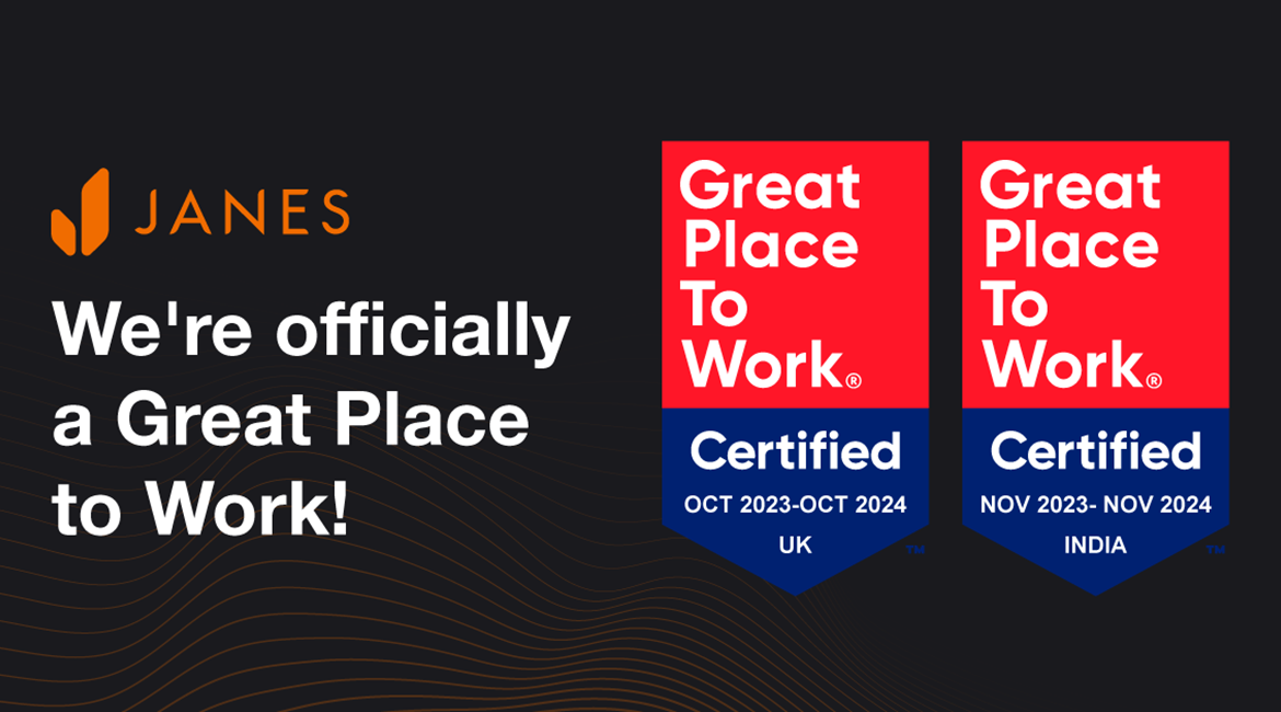 Janes earns Great Place to Work certification