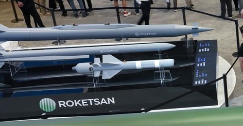 Roketsan unveiled the Eren multi-purpose munition at IDEF 2025.