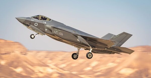 A file photo of an Israeli F-35I. One of the type has claimed the JSF's first combat kill against a manned aircraft.