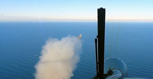 An air-to-air firing of Martlet performed in September 2025 as part of last year's Exercise 'Wildfire' off southern France.