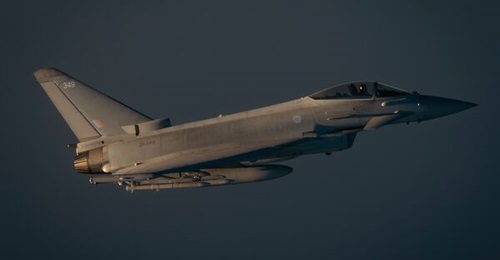 The UK is sending four more Typhoons to Qatar to add to the four already providing emergency air-defence duties for the emirate.