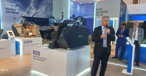 The R500 RWS is displayed at IDEX 2025 in Abu Dhabi.