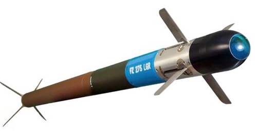 Belgium is trialling the use of the Forges de Zeebrugge (FZ)/Thales FZ275 70 mm laser-guided rocket (LGR) for the C-UAS role, evaluating the weapon aboard its F-16 combat aircraft.