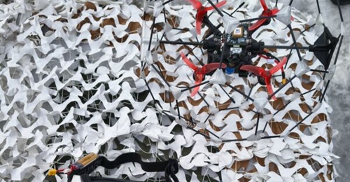 Orb Jawbreaker UAV with Fat Shark FPV goggles used for training purposes by US Marine Corps during exercise Cold Response 2026 in northern Norway.