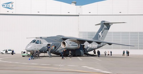 Embraer introduced the KC/C-390 Millennium to WZL-2 on 13 March, as both companies advanced MRO cooperation in Poland.