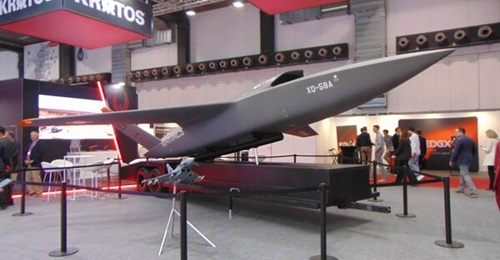 Airbus and Kratos announced at BEDEX that the Valkyrie UAS (pictured at the exhibition) is being prepared for its first flight with MARS later in 2026.