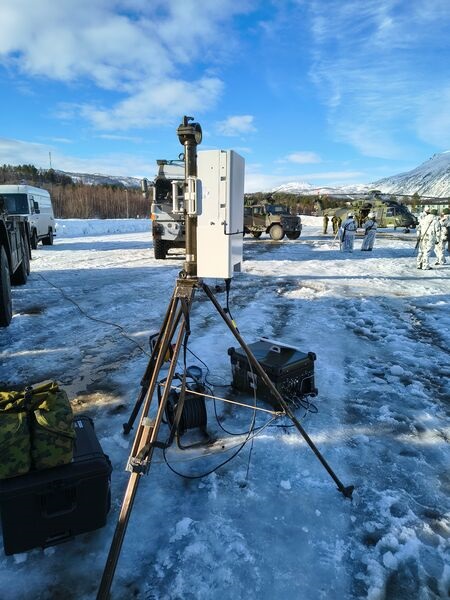 The Norwegian Armed Forces tested Nokia's military coverage extender and private 5G core platform during exercise Cold Response 2026 in Setermoen, Norway.
