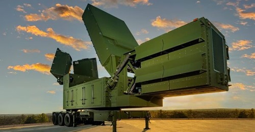 Photograph taken at Redstone Arsenal, Alabama shows a Lower Tier Air and Missile Defense Sensor (LTAMDS) radar to illustrate an announcement that it had completed a live-fire engagement as part of a series of ongoing developmental tests of the radar.