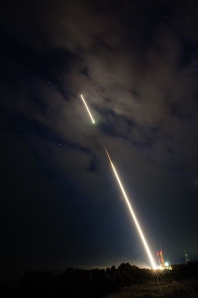A live target launched on 17 March 2026 in support of a tracking event conducted to test the capabilities of the AN/SPY-7(V)1 radar being supplied to Japan for its new Aegis System Equipped Vessel.