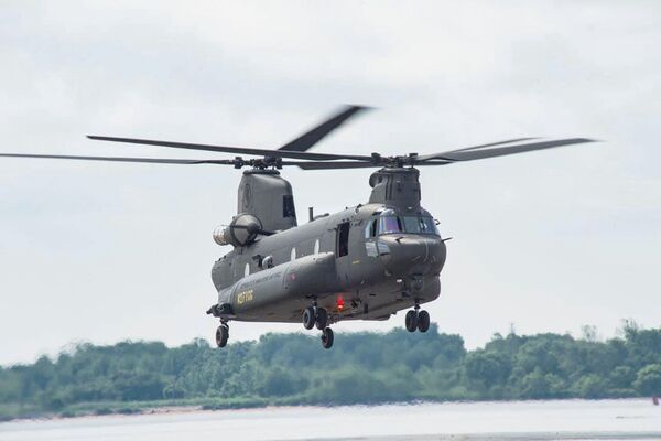 The RSAF has begun taking delivery of the CH-47F heavy-lift helicopters ordered in November 2016, with the first example being deployed at its training detachment in Australia. (Republic of Singapore Air Force)