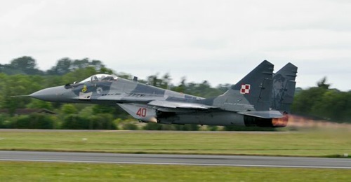 Poland has agreed to the immediate transfer of its entire fleet of MiG-29s to help the war effort in Ukraine.