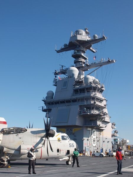 USS 
        
         (CVN 78) reached initial operational capability.