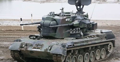 Germany will supply 50 Gepard anti-aircraft systems (seen during an exercise in 2010) to Ukraine.
