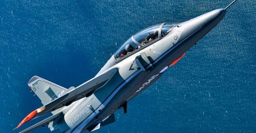 The M-345 is billed as having the capabilities of a jet trainer with the operating costs of a turboprop.