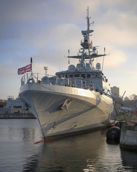 
        HMS 
        Spey 
        (pictured) is one of two RN OPVs set to be permanently assigned to the Indo-Pacific region later this year, according to the UK MoD.
       (Crown Copyright)