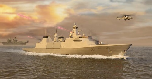 The Type 31s - replacing five general duty Type 23 frigates - are based on the Royal Danish Navy's proven Iver Huitfeldt class.