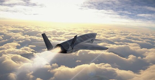 Concept art of the MIUS unmanned combat aerial vehicle being developed by Baykar Makina.