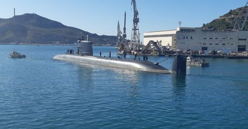 The Spanish Navy's first S-80 Plus SSK, 
        
         (S-81), sets out for initial sea trials on 27 May.