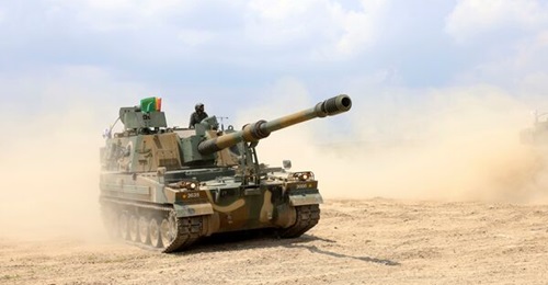 Hanwha is looking at merging its defence businesses to 'enhance corporate value', the company told 
        
        . These businesses include Hanwha Defense, manufacturer of the K9 self-propelled howitzer (pictured above).