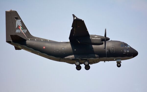 The Italian MoD has restarted the Leonardo MC-27J Praetorian development programme, allocating initial funding from 2021 to 2026 for a total of EUR80 million (USD94.3 million). The photo shows an MC-27J Praetorian with winglets. (Leonardo SpA)