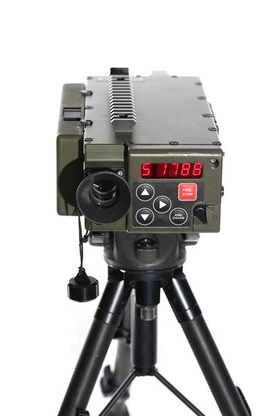 The UK ordered another eight Leonardo Type 163 laser target designators in June.  (Leonardo)