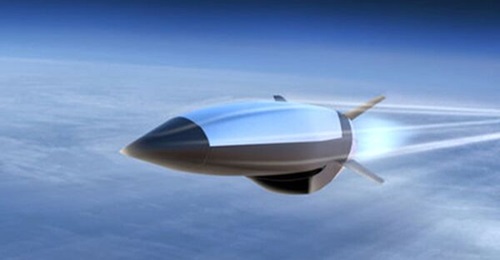 Raytheon released this computer rendering to illustrate its HACM concept.
