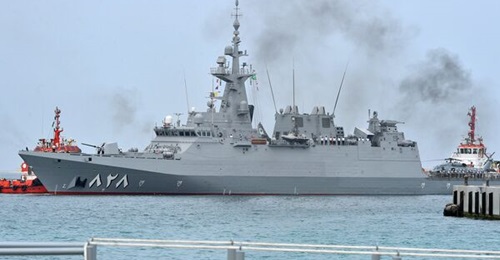 arrives at King Faisal Naval Base in Jeddah on 25 August.