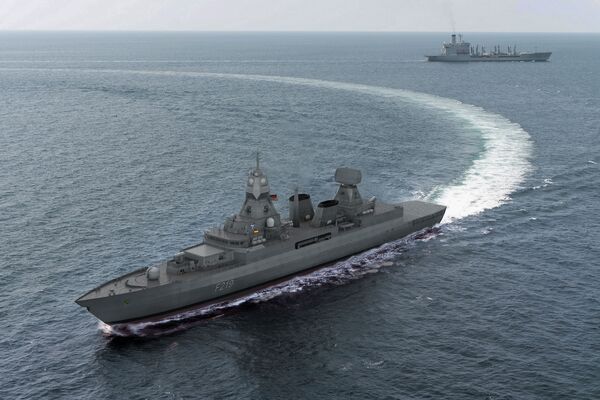 The BAAINBw has ordered radars from Hensoldt and IAI for the German Navy's F124 air defence frigates. (Hensoldt)