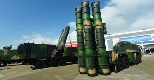 China showcased the HQ-9B surface-to-air missile weapon system at Airshow China 2022. The country has upgraded the system with eight smaller missiles.