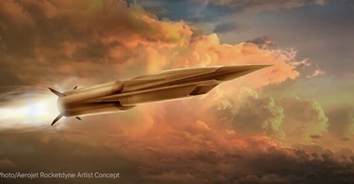 Aerojet Rocketdyne provides solid rocket motor boosters and other products for hypersonics.
