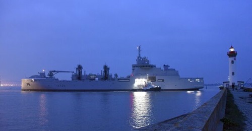 The French Navy's first new BRF logistic support ship, 
        
         (A 725), started sea acceptance trials on 25 January.