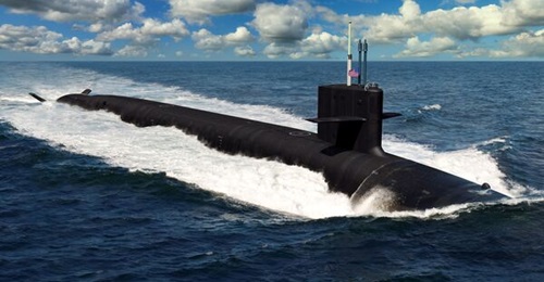 US President Joe Biden's fiscal year 2024 budget request would continue developing the Columbia-class ballistic missile submarine.