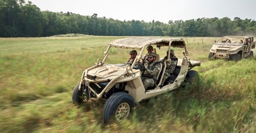 The MRZR Alpha LTATV was initially designed for the US SOF.