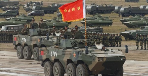 China's ZBL-09 armoured fighting vehicle, seen here from Russia's Victory Day parade, is armed with a 30 mm cannon, a 7.62 mm machine gun, and anti-tank guided missiles.