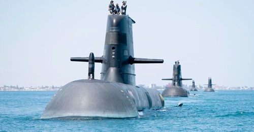 Australia, the United Kingdom, and the United States have started a collaborative effort to develop a nuclear-powered submarine to replace Australian's conventionally powered Collins-class vessels.